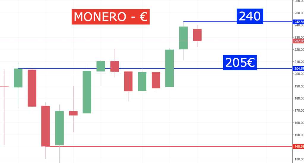La folle semaine des Actions formation crypto Action Monero 160118